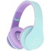 PowerLocus Kids Headphones Over-Ear, Bluetooth Wireless Headphones for Kids,with Microphone, Safe 85DB Volume Limited, Foldable with Carry Case, Audio Cable, Micro SD mode for Online Classes,PC,Phones