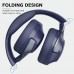 REETEC Hybrid Active Noise-Canceling Headphones Wireless Over Ear Headset Bluetooth V5.0, 30H Playtime Comfortable Fit for Laptop Travel/Work,Blue