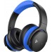 PurelySound E7 Active Noise Cancelling Headphones, Wireless Over Ear Bluetooth Headphones, 20H Playtime, Rich Deep Bass, Comfortable - Black