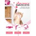 KVIDIO Kids Headphones with Mic, Foldable Wired Child Headphones with Safe Volume Limited 85dB/94dB and HD Sound Sharing Fundtion, Durable Pink Headsets for Girls,iPad,PC,Cellphone,Online Class